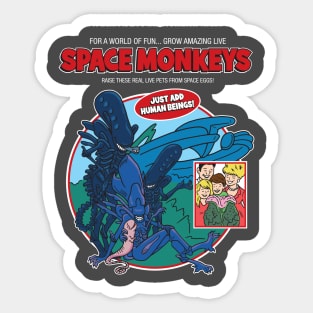 Space Monkeys - ALIEN Sticker